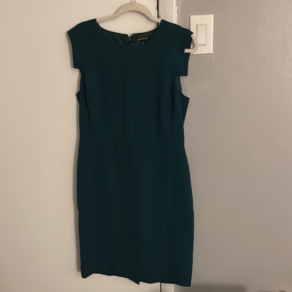 Elegant Teal Dress
